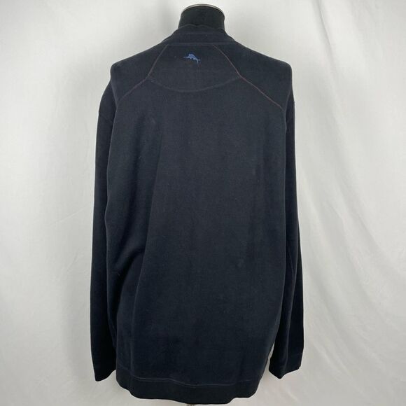 Tommy Bahama Reversible 100% Cotton Knit Sweater - Mens XL - Picture 10 of 13